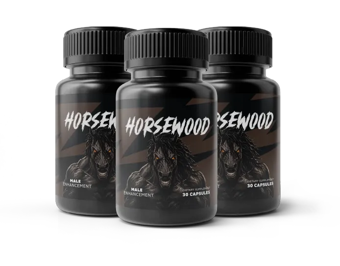 Horsewood Natural Male Performance Supplement Three Bottles cGMP Certified Made in USA